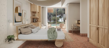 Riviera Suite with Lagoon Pool – Ground Floor