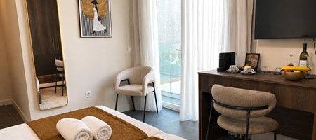 Superior Room with Balcony & City View