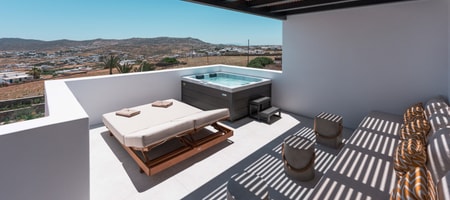 Penthouse Suite with Hot Tub