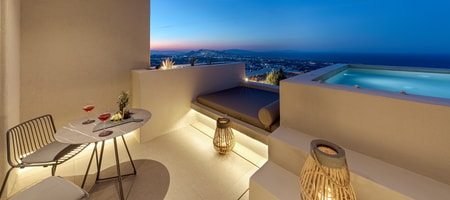 Panoramic Suite with Heated Plunge Pool
