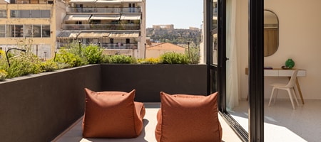 Penthouse with Terrace & Acropolis view