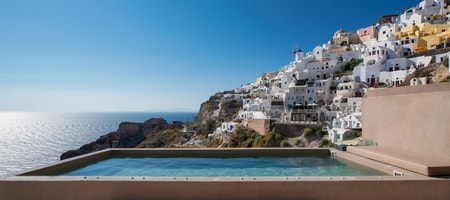 Old Castle Oia by Mr and Mrs White
