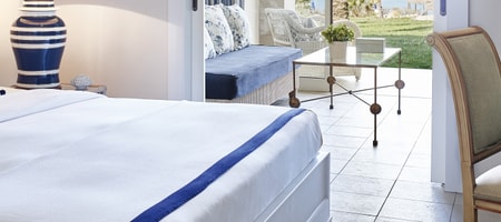 Riviera Family Guestroom Sea View with Play Garden & Covered Veranda