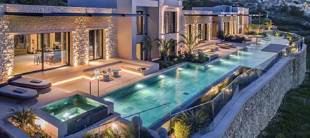 Omega Residence Villa with Sea View and Private Pool