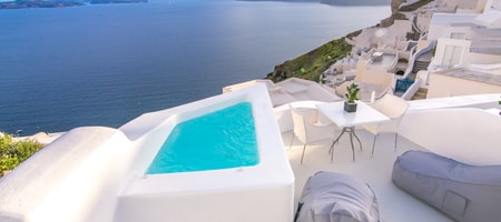 Olive - Superior Cave Suite with Hot Tub and Caldera View