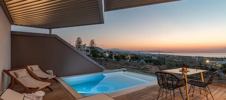 Two Bedroom Sea View Suite with private pool