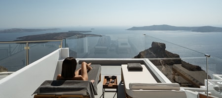 Junior Suite with Indoor Hot Tub and Outdoor Heated Plunge Pool