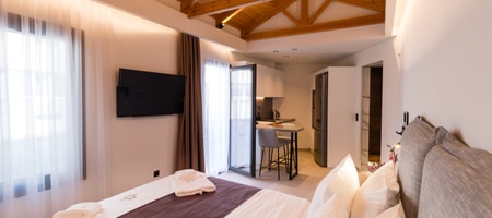 Penthouse Deluxe Suite with Terrace & Private Hot Tub