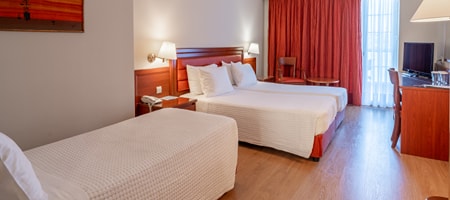 Triple Room (City View or Side Sea View)