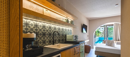Junior Suite with Private Pool and Private Courtyard