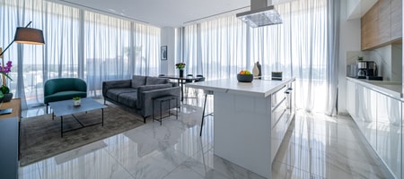 Standard Two-Bedroom Apartment with Pool View