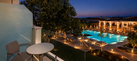 Double Pool View Room
