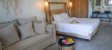 Myconian Suite with Outdoor Jetted Tub & Sea View