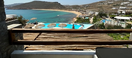 Premium Myconian Room with Outdoor Jetted Tub & Sea View