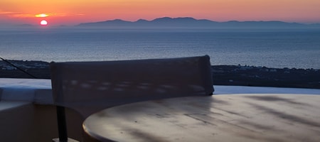 Studio (2 Persons) with Panoramic Sea and Sunset View