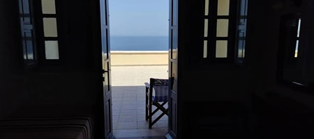 Studio (3 Persons) with Panoramic Sea and Sunset View