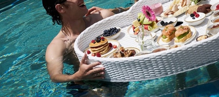 Deluxe Room Heated Private Pool Garden View