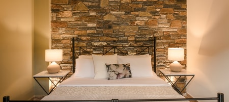 Deluxe Double Room with Mountain & Partial Sea view