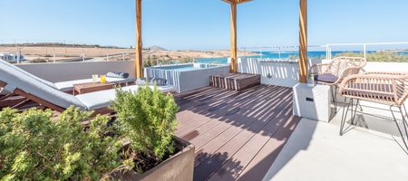 Superior Family Suite with Outdoor Jetted Tub & Sea View