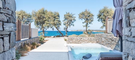 Suite with Private Plunge Pool & Sea View