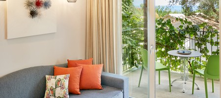 Premium Garden Room with Partial Sea View