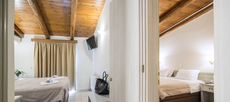 Family Suite interconnecting with Balcony and Mountain view