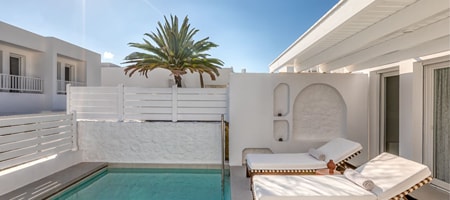 Maisonette- 2 Bedroom Suite- Bedroom 1: 1 King- Bedroom 2: 1 King- Sofa bed- Private pool