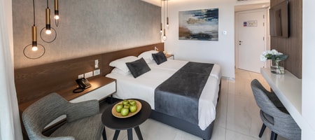 Double or Twin Room Inland View
