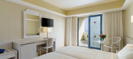 Double Room with Side Sea View
