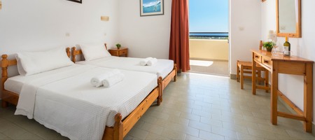 Double Studio with Balcony & Sea View