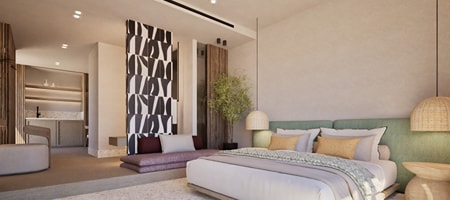 Family Suite with Private Pool Sea View