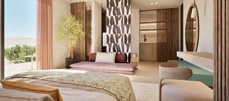 Junior Suite with Private Pool Sea View