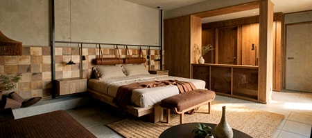 Open Plan suite with Sauna and Private Pool