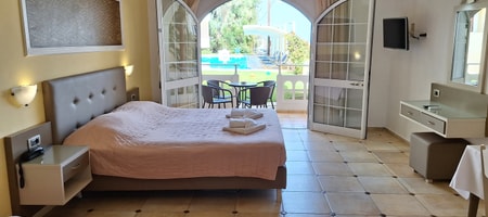 Studio with Pool View