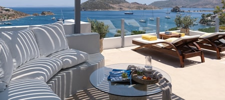 Petra Suite with Panoramic Sea View & Private Terrace