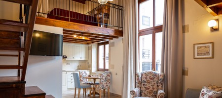 King Maisonette with Balcony