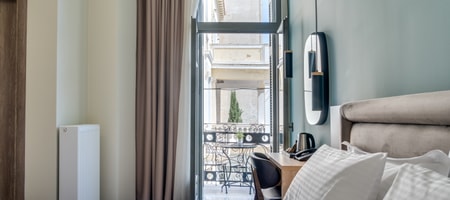 Deluxe Double Room City View with Balcony