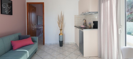 One Bedroom Apartment with Side Sea View