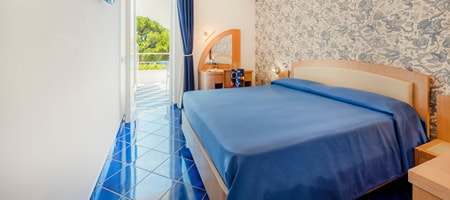 Double Classic Room with Private Balcony and Sea View