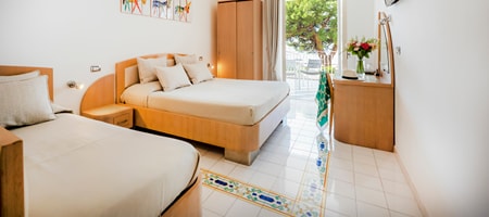 Triple Room with Sea View and Private Balcony