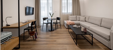 Family Apartment with Balcony
