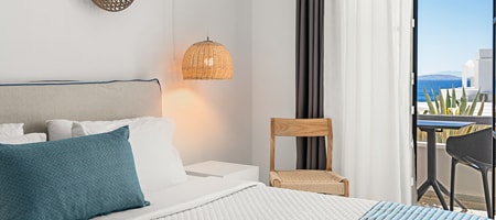 Disability Access Double Room with Sea View 17m²