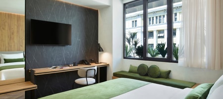 The Port Double Room with Square View