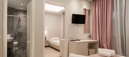 Comfort Triple Room No Balcony (1 single bed and 1 double bed)