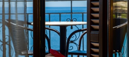 Standard Double with 1 Double Bed with Sea View