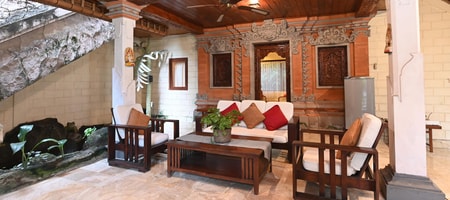 Downstair Villa with King Size Bed