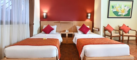 Upstairs Villa with Twin Beds