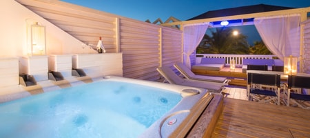 Island Suite with Sea View and Hot Tub and Grand Terrace