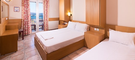 Triple Room Side Sea View