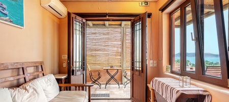 Maisonette with Veranda and Panoramic Sea View